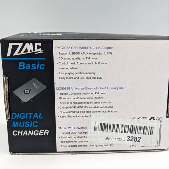 Digital Music Changer CD MP3 Player Fit For Honda Volkswagen Toyota DMC 9088 - Picture 2 of 8